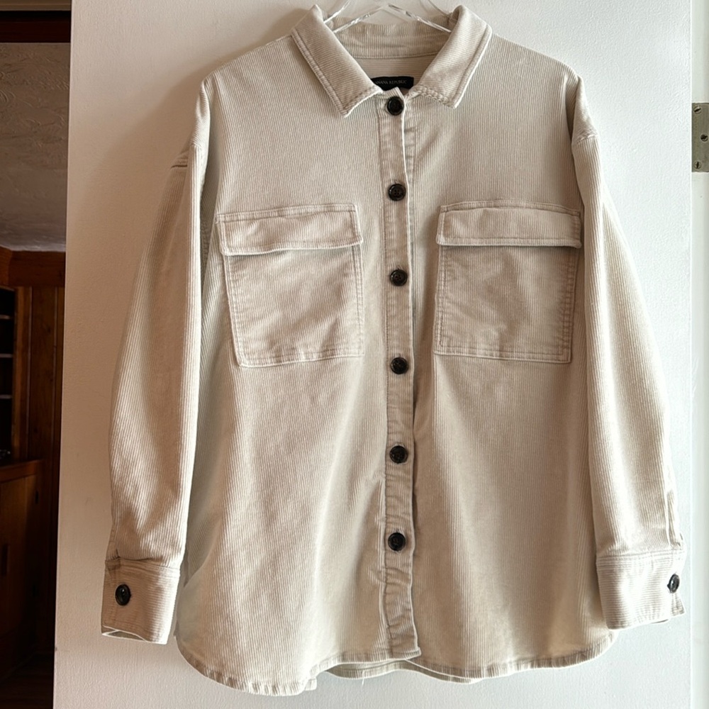 Banana Republic Corduroy Shacket